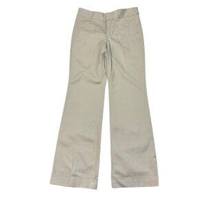 *New Banana Republic Trouser #718 Martin Fit Pant Size 6 Stretch Cuffed Acadamia